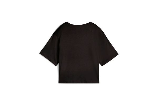 Maglia cropped Puma con logo Essentials N. 1 da donna PUMA | Maglie | 68497201
