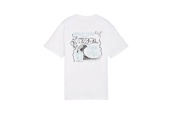 Maglietta Puma grafica anni '90, vestibilità comoda, per ragazzi PUMA | Maglie | 69211902