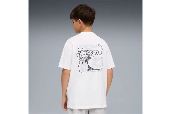 Maglietta Puma grafica anni '90, vestibilità comoda, per ragazzi PUMA | Maglie | 69211902