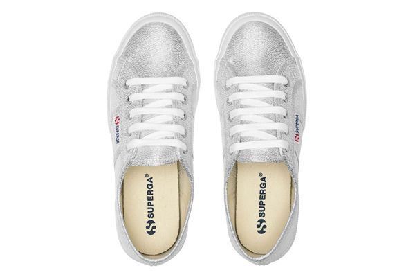 Superga 2750-LAMEW SUPERGA | Sneakers | S001820031GREYSILVER