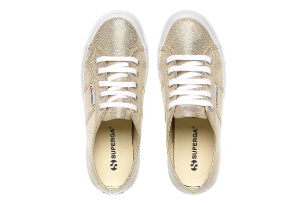 Superga 2750-LAMEW SUPERGA | Sneakers | S001820174YELLOWCADMIUM