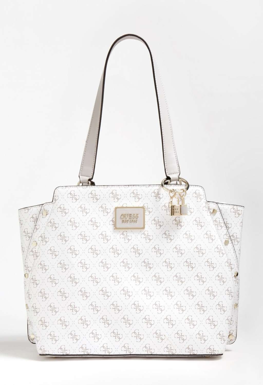 guess borsa bianca
