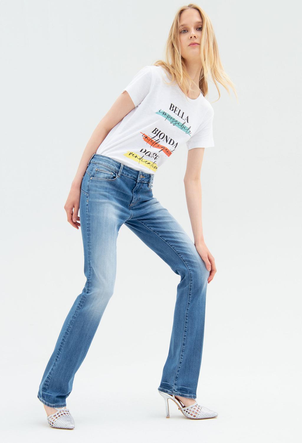 jeans bella a zampa - fracomina - AnyAnyLuxury
