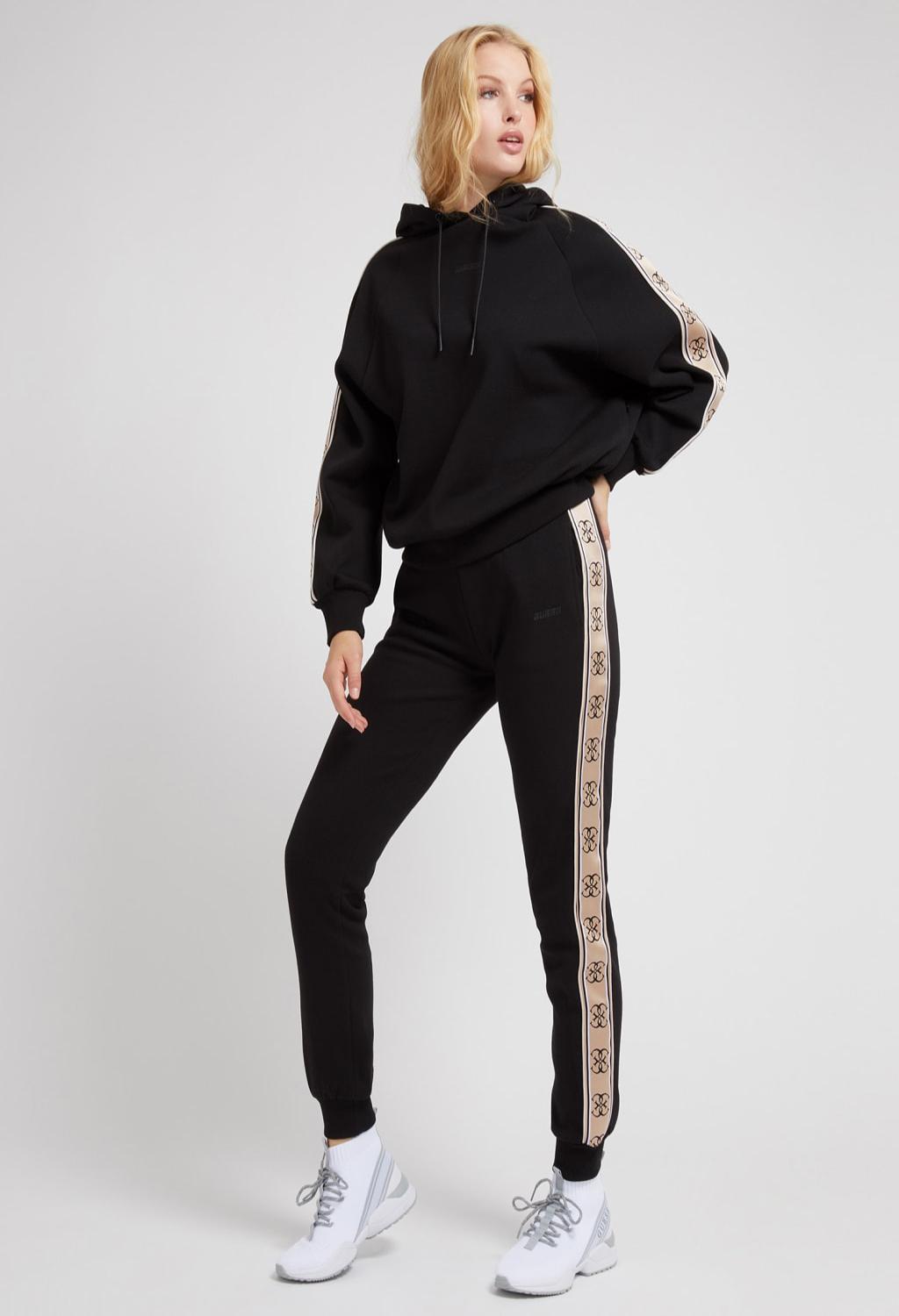 pantalone di tuta nera - GUESS fitness - AnyAnyLuxury