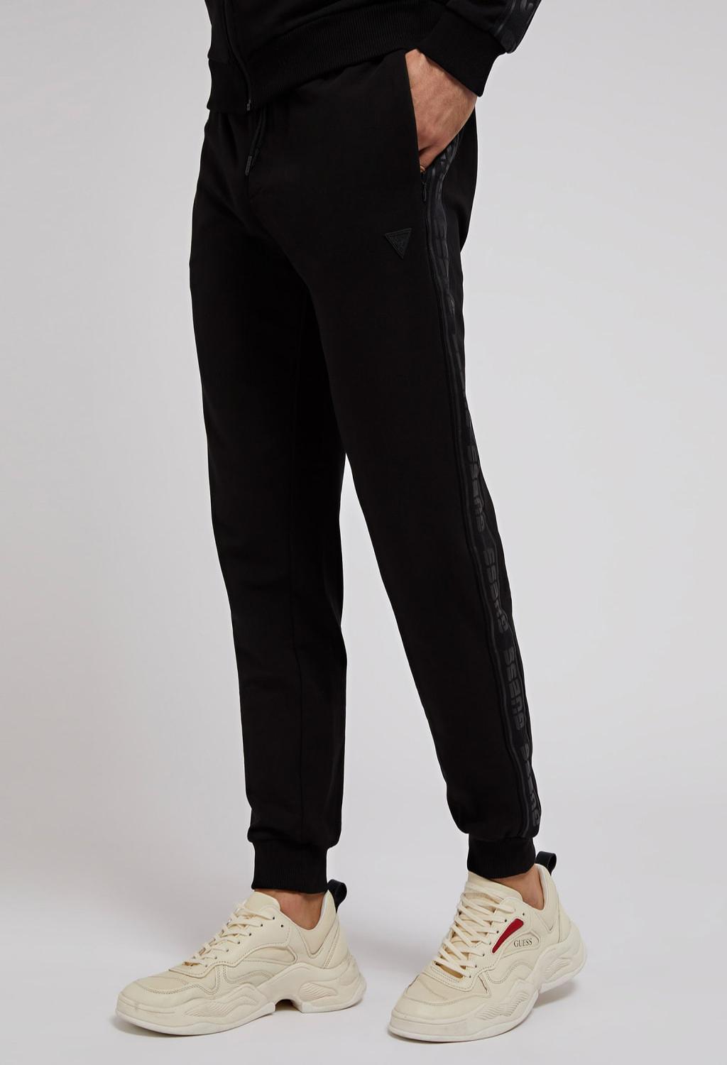 pantalone di tuta nero - GUESS fitness - AnyAnyLuxury