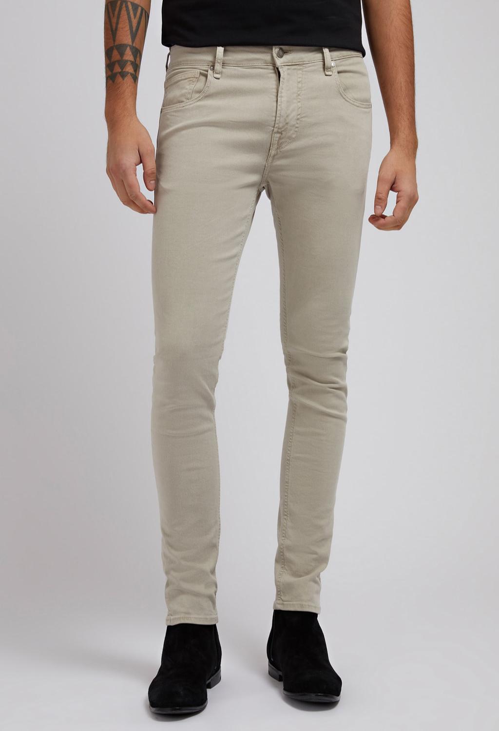 pantalone skinny beige - GUESS man - AnyAnyLuxury