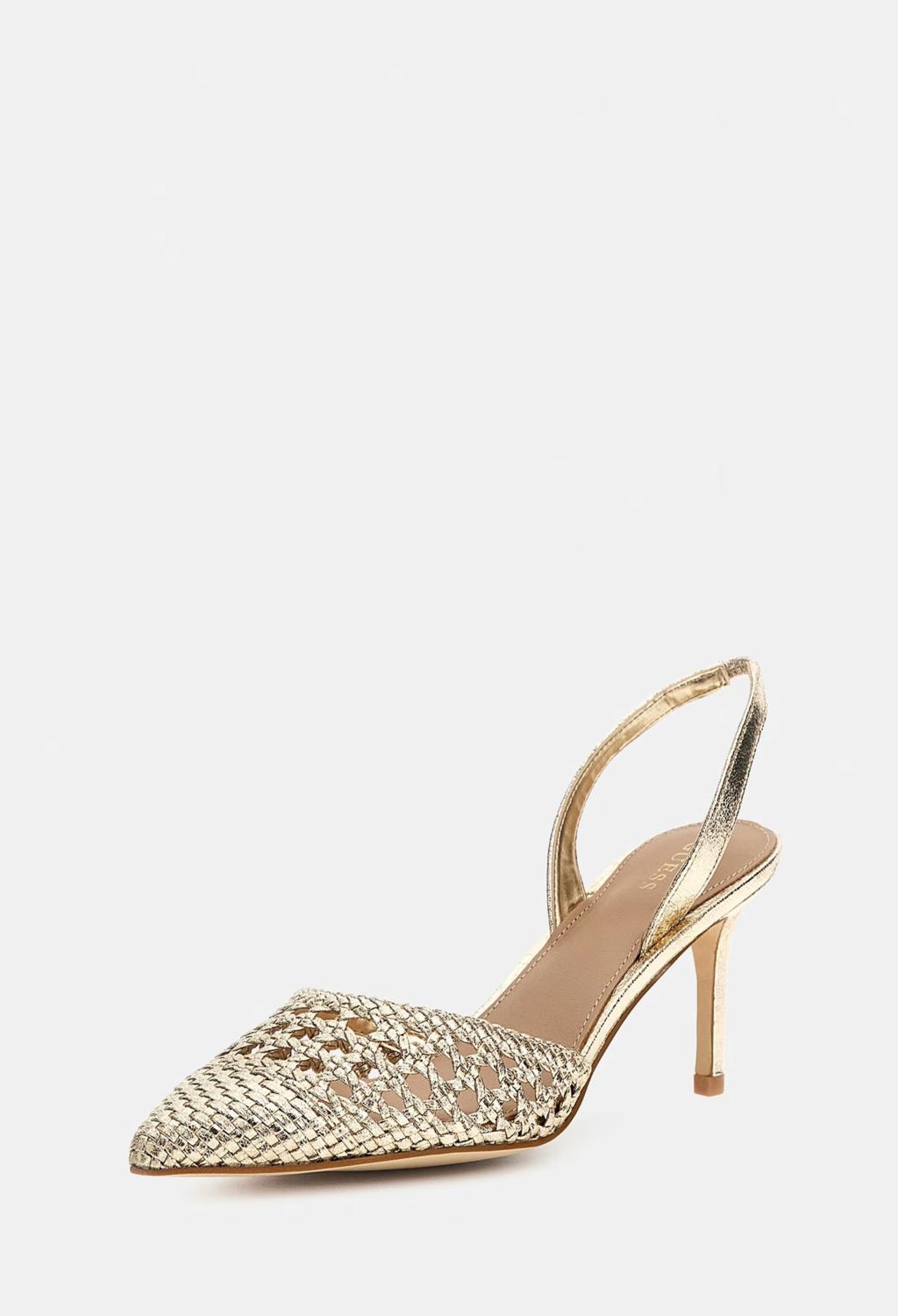 Guess Decollete Tronchetto Guess Spuntato Scarpe Guess Tacco