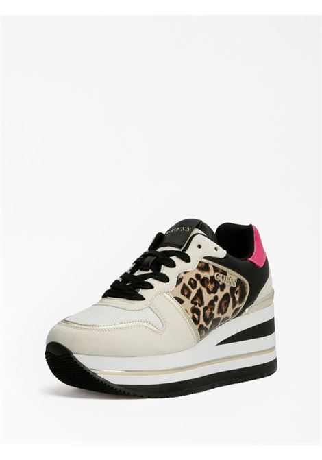 sneakers leopardate guess