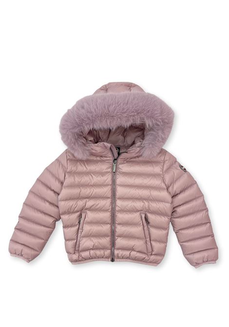 piumino con cappuccio in pelliccia colmar kids | Capispalla | 3459E743