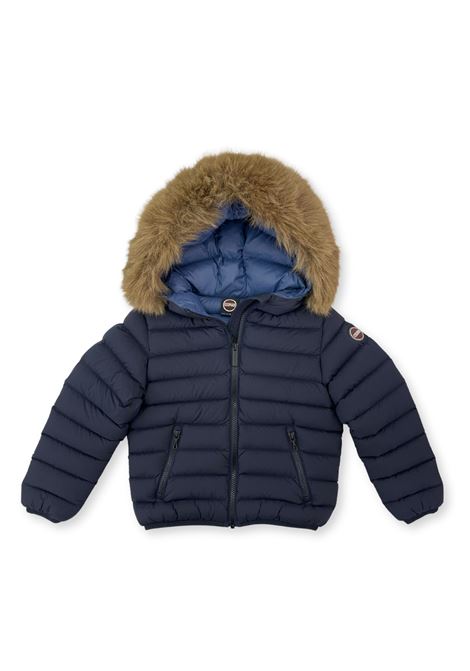 piumino con pelliccia colmar kids | Capispalla | 3497ENAVY