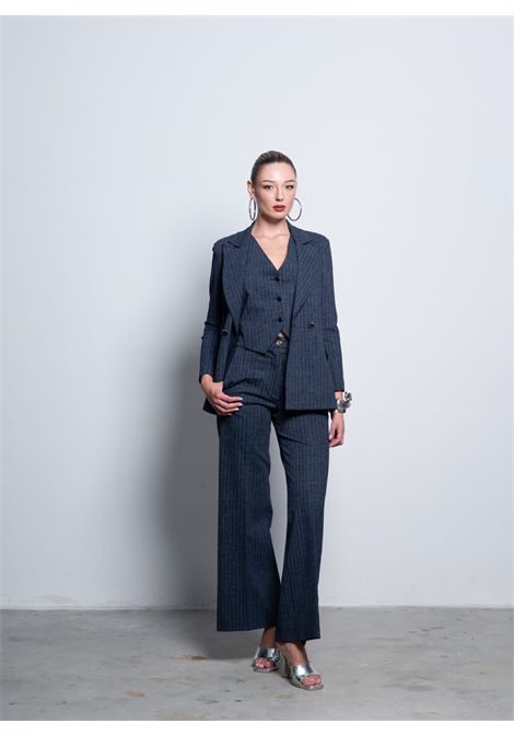 Giacca rigata followme clothing | Capispalla | GC010RIGATOBLU