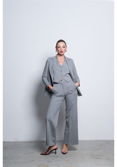 Giacca rigata followme clothing | Capispalla | GC010RIGATOGRIGIO