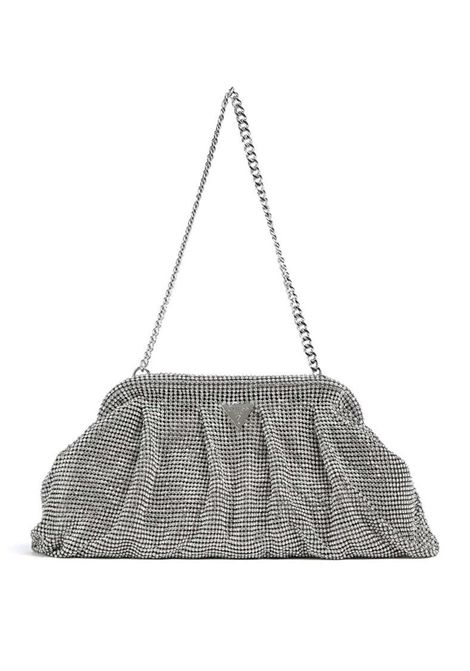 Pochette con strass GUESS borse | Borse & Trolley | RY9350710SIL