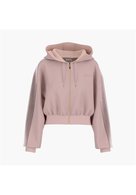 Felpa rosa GUESS fitness | Maglieria & Felpe | V5BQ11KB681G601