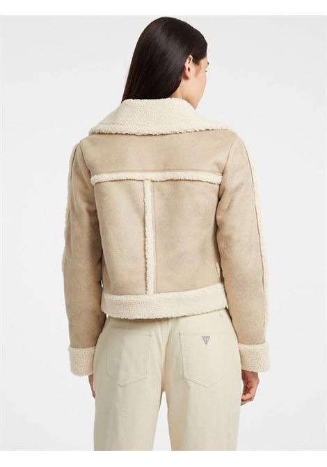 Giubbino beige GUESS jeans | Capispalla | W5BL13W1862A117