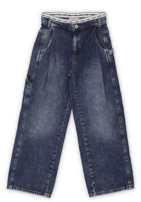 jeans over fit GUESS kids | Pantaloni | J5RA12D45E0TAYR