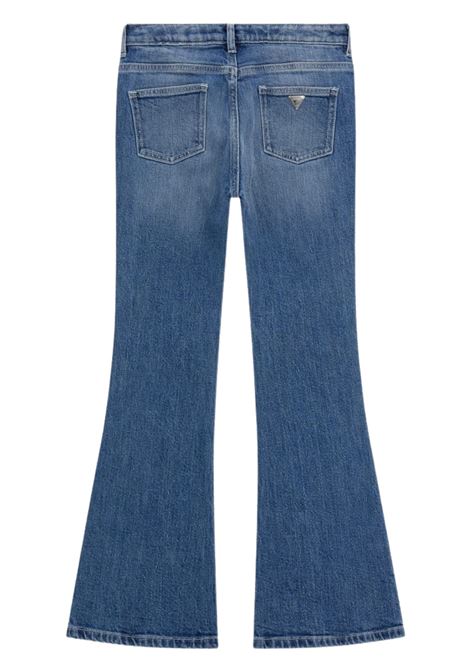 jeans a zampa con strass GUESS kids | Pantaloni | J5YA08D5FM0BIRI