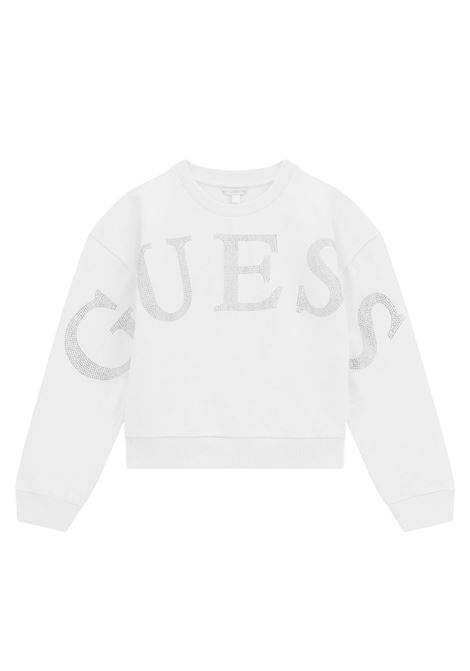 felpa logo strass GUESS kids | Maglieria | J5YQ09KAV34G011