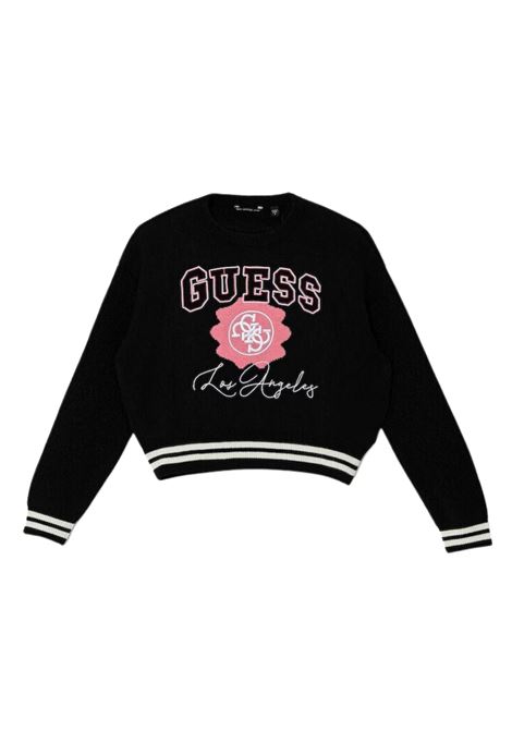 maglione con logo GUESS kids | Felpe | J5YR02Z3OF0JBLK