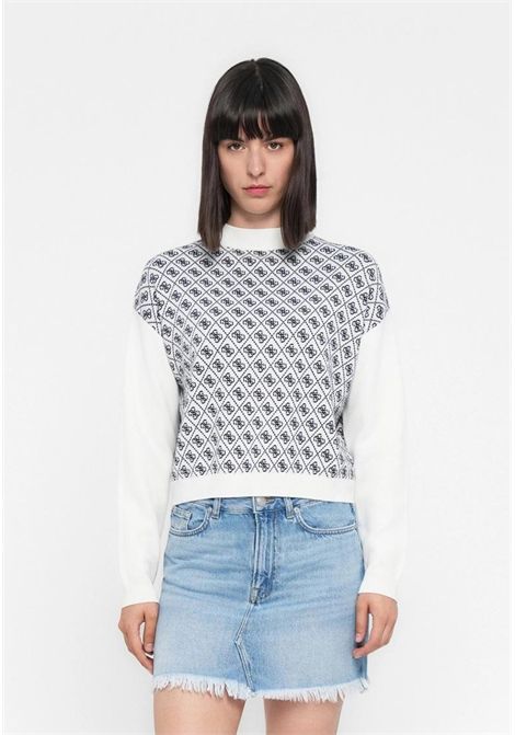 Maglione logato GUESS | Maglieria & Felpe | W5BR23Z3JD2F0YU
