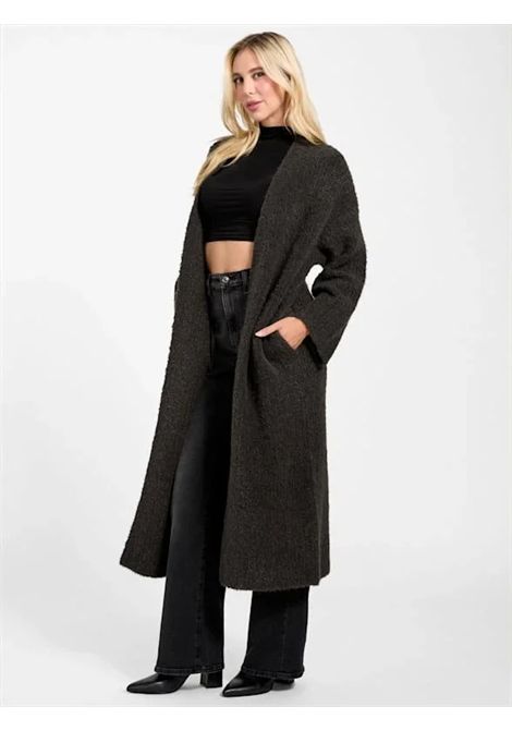 Cardigan marrone GUESS | Capispalla | W5BR54Z0702G1H3
