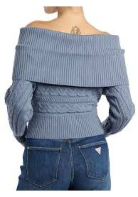 Maglione corto GUESS | Maglieria & Felpe | W5BR55Z2ZK2G7HZ