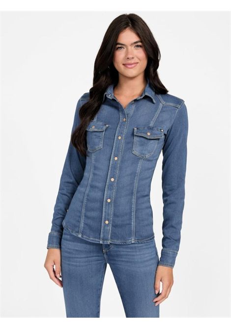Camicia in denim GUESS |  | W5YH63D0781CFYD