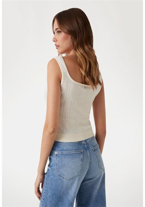 Top panna GUESS | Camicie & Top | W5YR02Z2ZK2G012