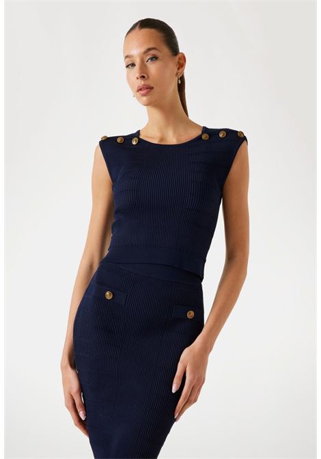 Maglia blu GUESS | Maglieria & Felpe | W5YR12Z0130G7V2