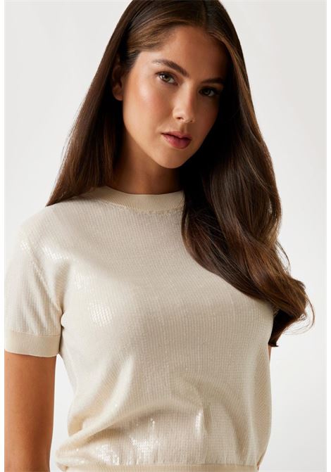 Maglia panna GUESS | T-shirt & Body | W5YR21Z3E70G1F7