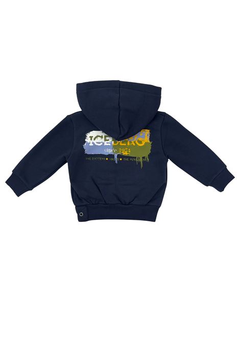 felpa con cappuccio iceberg |  | MFICE6319BBLU