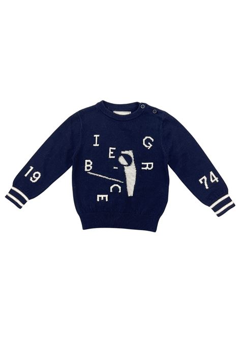 maglioncino logato iceberg | Maglieria | MGICE6305BBLU