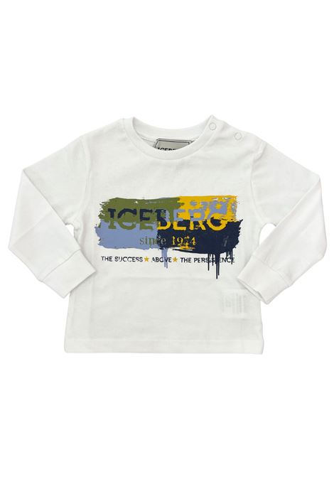t-shirt manica lunga iceberg |  | TSICE6319BBIANCO