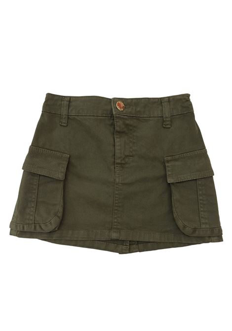 gonna con tasconi LULU | Gonna e Shorts | LL3753VERDE