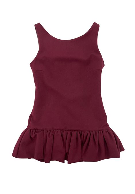 abito bordeaux LULU | Abiti & Tute | LL3861BORDO
