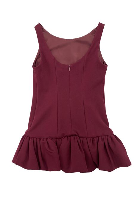 abito bordeaux LULU | Abiti & Tute | LL3861BORDO