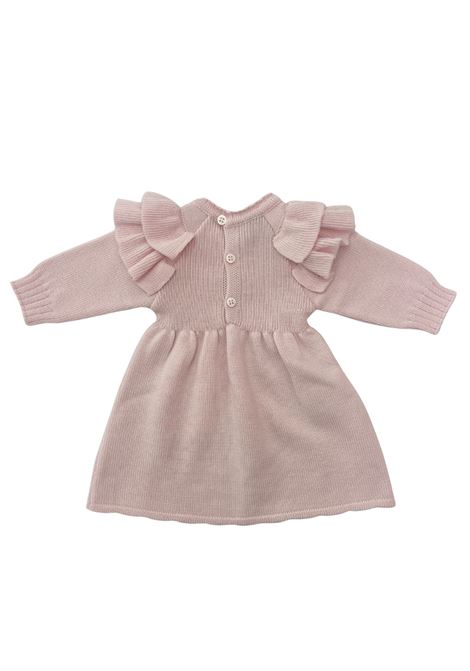 abito in lana rosa marlu | Tutine | IN2201ROSA
