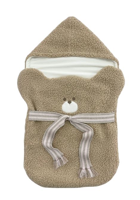 sacco nascita teddy marlu | Coperte | IN53SKCAMMELLOROSA