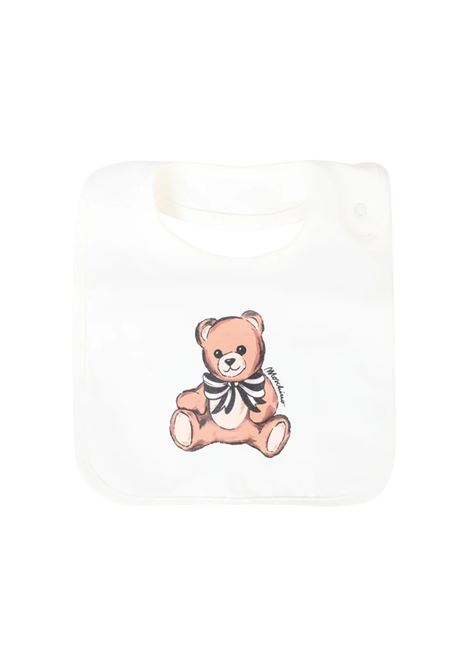 set tutina e bavetta moschino | Tutine | MDY01ALDA16BIANCO