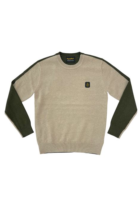 maglioncino girocollo refrigiwear | Maglieria | R1012W25BEIGE