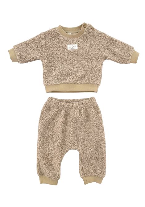 tuta in pelliccia teddy & minou | Tute | DF008BEIGE