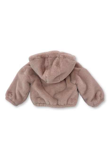 pelliccia con cappuccio u+e | Capispalla | UE1994ROSA