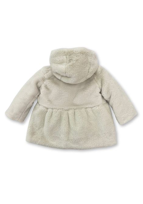 pelliccia con cappuccio u+e | Capispalla | UE2022LATTE