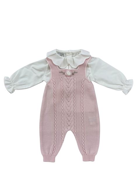 Completo salopette in lana marlu | Completi | IS1131ROSA