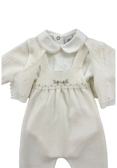 Completo salopette in lana marlu | Completi | IS6131VANIGLIA