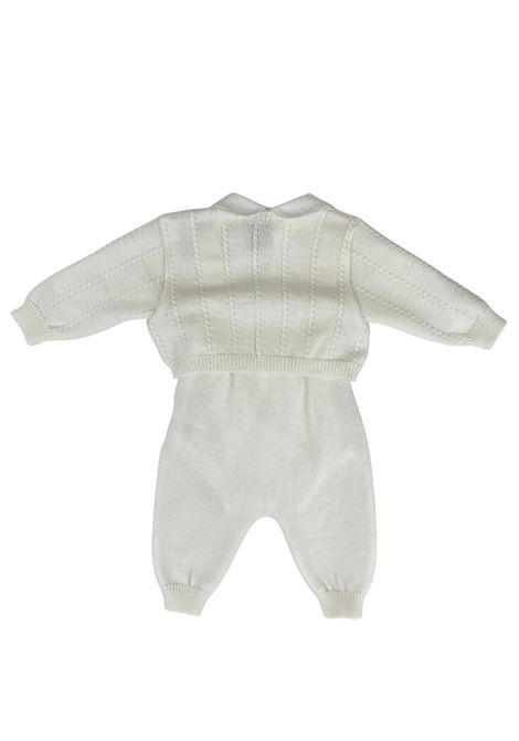 Completo salopette in lana marlu | Completi | IS6131VANIGLIA