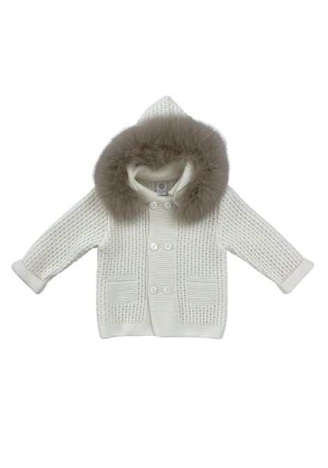 cappottino in lana con pelliccia marlu | Capispalla | IS7240TORTORA