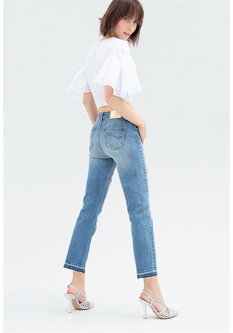 camicia crop bianca - fracomina - AnyAnyLuxury