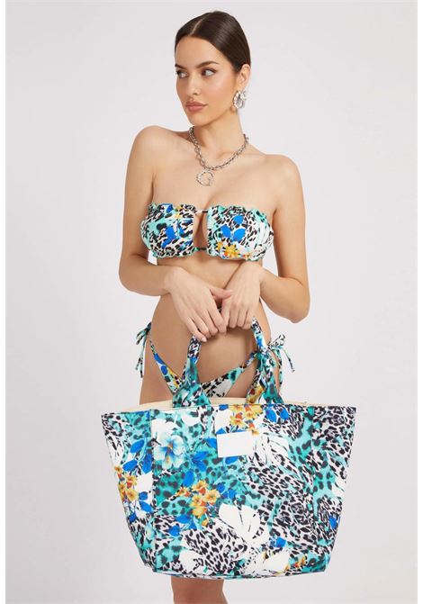 BORSA Guess Donna LEILA PELLE MACULATO A17/15 - Dresslix
