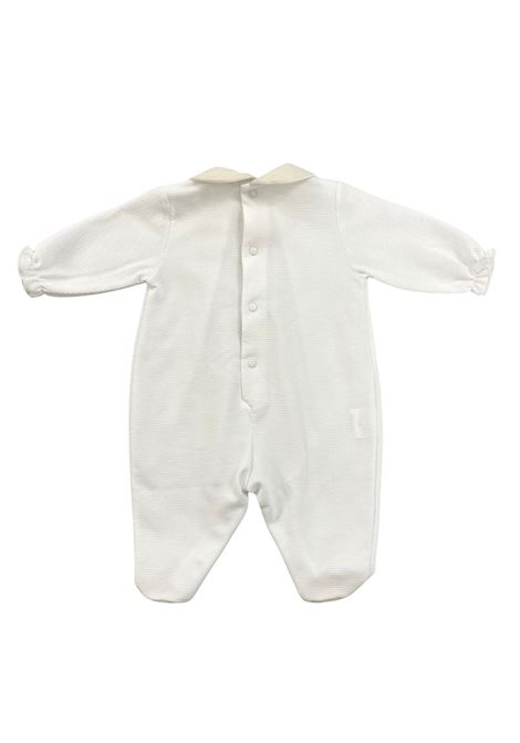 tutina in cotone barcellino | Tutine | 131001BIANCOBEIGE